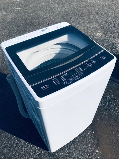 ♦️EJ577B AQUA全自動電気洗濯機 【2019年製】