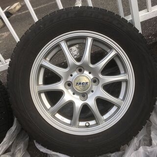 スタッドレス BLIZZAK REVO GZ 175/65R14 アルミホイールタイヤ4本セット