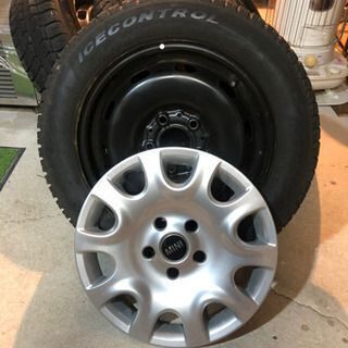 ＢＭＷmini★F55★F56★ミニクーパー★純正ホイール＋スタッドレス★４本
