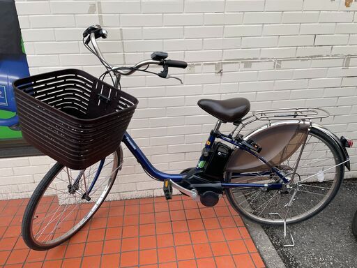 GM302　電動アシスト自転車　Panasonic　2020年製　26インチ　BE-ELD636V2　青　ブルー　電動自転車　電チャリ　自転車　通勤　通学　送り迎え　リサイクルショップ　ケイラック朝霞田島店　ケイラック　志木　和光　新座　板橋　練馬　富士見　所沢　川越　さいたま市　大宮　浦和　戸田　蕨　草加　清瀬　東久留米　三芳　入間