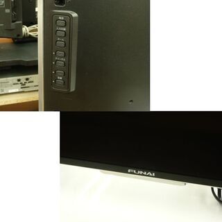 FUNAI/フナイ 液晶テレビ 49型 2017年製 4K対応 FL-49UD4100 49インチ 49V 地上デジタル×2 ダブルチューナー 内臓HDD 500GB HDMI×4 札幌市 西岡店