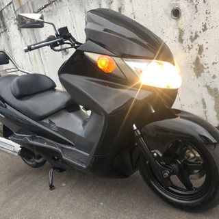 売れました!低走行 スカイウェイブ 250 TypeS タンデムバックレスト