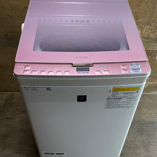 【破格‼️‼️】👚SHARP2018年製‼️グラストップ洗濯機8...