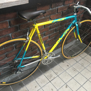 中古 パナソニック アルミロードバイク 74組み