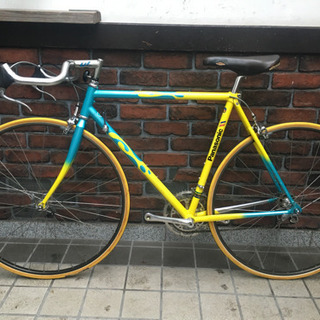 中古 パナソニック アルミロードバイク 74組み