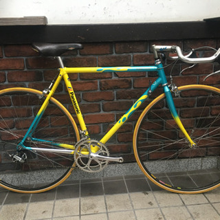 中古 パナソニック アルミロードバイク 74組み