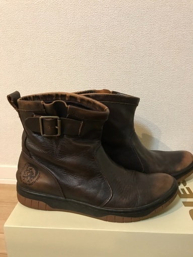 DIESELディーゼルレザーショートブーツ(7.5インチ)