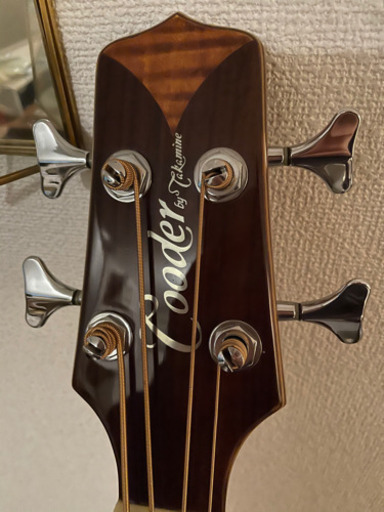 【お値下げ】Takamine エレアコベース(フレットレス)