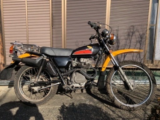 XL125 希少　CT125 輸出パーツ付　不動　キックok 日立南太田ic