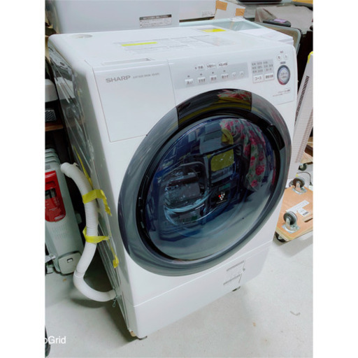 超お薦め品‼️美品‼️超静音‼️シャープドラム洗濯機7/3.5kg 2018年プラズマクラスター搭載