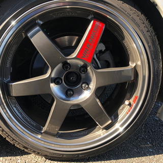 レイズ ボルク TE37 18インチ 4本