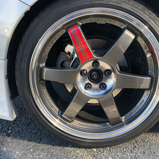 レイズ ボルク TE37 18インチ 4本