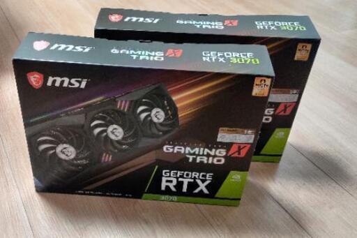 その他 MSI GeForce RTX 3070 GAMING X TRIO