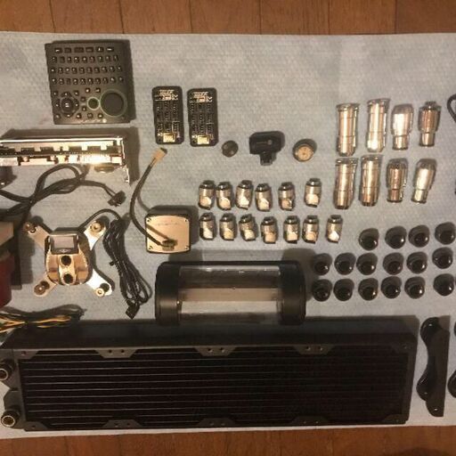 自作PC水冷パーツ Bitspower aquacomputer XSPC まとめ売り