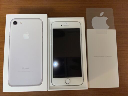 iPhone7 silver 128GB SIMロック解除済 - スマートフォン本体
