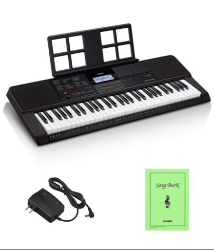 人気カラーの 電子キーボード CASIO CT-X700  全てセット 美品！！ 鍵盤楽器、ピアノ