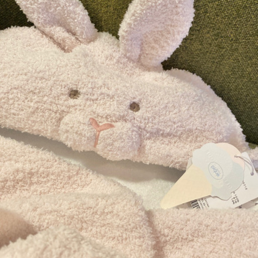 おくるみ　うさぎ　ジェラートピケ　ジェラピケ　タグ付　新品未使用