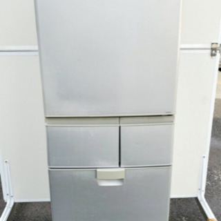 ②‼️大容量‼️308番 シャープ✨ノンフロン冷凍冷蔵庫✨SJ-ES41S-S‼️