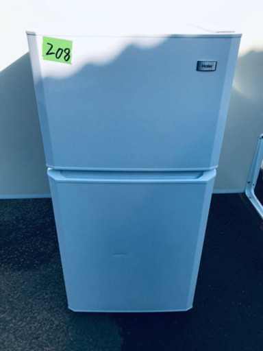 ③208番 Haier✨冷凍冷蔵庫✨JR-N106H‼️