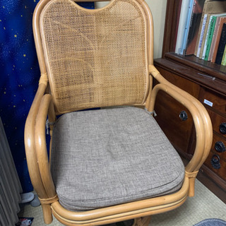 【ネット決済】籐製の椅子