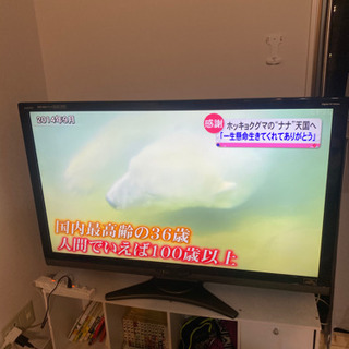 【ネット決済】シャープ　AQUOS 52型　テレビ