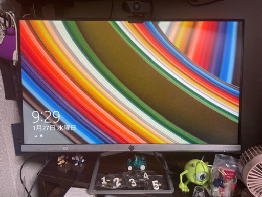 【緊急値下げ10,000円】液晶モニター ディスプレイ hp 23.8インチワイド テレワークに オマケ付き