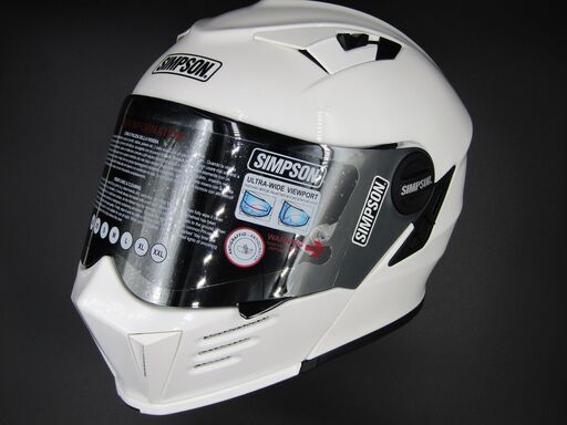 ★即納★新品★SIMPSON ダークサム (MODバンディット)ホワイト L(59-60）