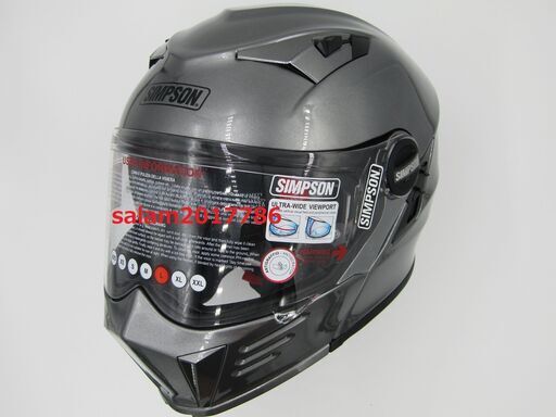 ☆即納☆新品☆SIMPSON ダークサム ガンメタル M(57-58）