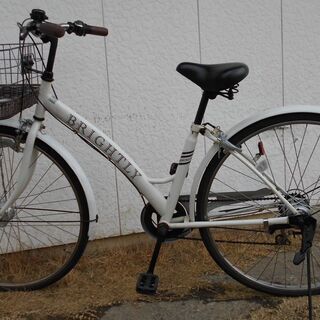 街乗り中古シティサイクルBRIGHTLY27インチLEDオートライト6段変速 街乗り中古シティサイクルBRIGHTLY27インチLEDオートライト6段変速