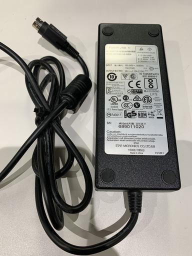 TSP650Ⅱ レシートプリンター 本体と電源アダプター スター精密