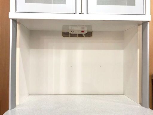 札幌近郊　送料無料　ニトリ　食器棚　2012年製　幅80.5×奥行50×高さ201㎝