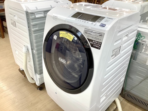 安心の1年保証付！2019年製10.0kg HITACHI(日立)「BD-SG100CL」ドラム式洗濯機です！