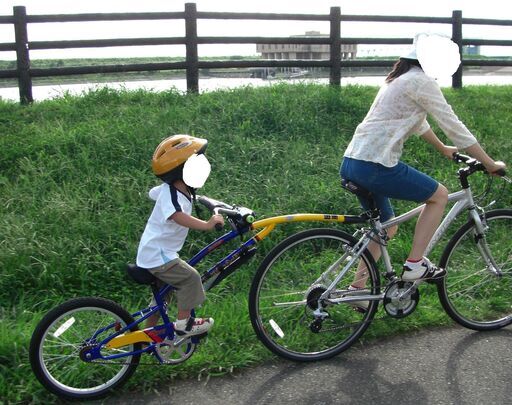 アダムス　トレーラーバイク　Adams Trail-a-bike 　子供　自転車