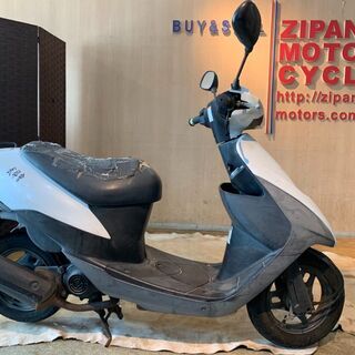 スズキ　レッツ2　白　走行　9565km　エンジン始動のみ確認OK　スクーター　原付　書類あり　名変可能　札幌発 スズキ レッツ2 白 走行 9565km エンジン始動のみ確認OK スクーター