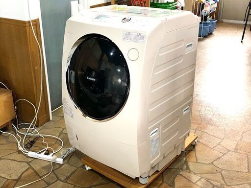 TOSHIBA ドラム式洗濯乾燥機　9kg