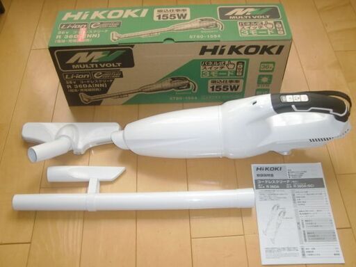 HiKOKI R36DA(NN) 本体のみ 36Vコードレスクリーナー