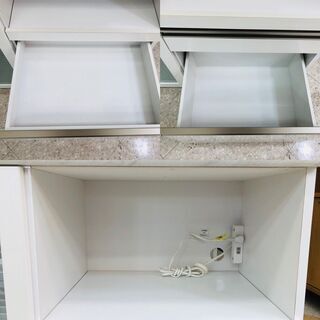 キッチンボード☆定価48.800円 クラフトコガ ☆人気のホワイト? 調湿機能