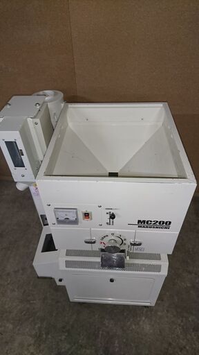 【引取優先】石抜き付　精米機　丸七製作所　MC200S　200V 三相 能率 220kg/h