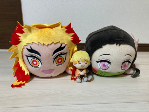 鬼滅の刃ジャンボ寝そべりぬいぐるみセット 清水巧美 赤塚のおもちゃ ぬいぐるみ の中古あげます 譲ります ジモティーで不用品の処分