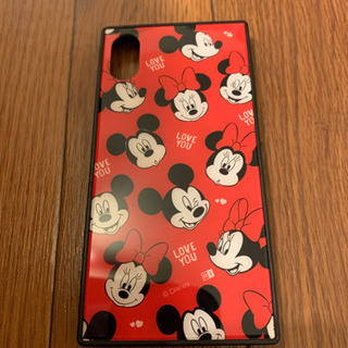 新品未使用！ミッキーミニーiPhoneXケース！