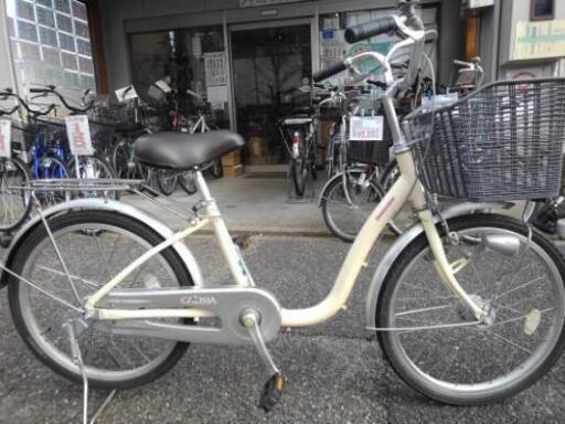 中古自転車１３２４　ブリヂストン　CAL22T　２２インチ　ギヤなし　LEDオートライト  軽量アルミフレーム 中古自転車1324 ブリヂストン CAL22T 22インチ ギヤなし LED