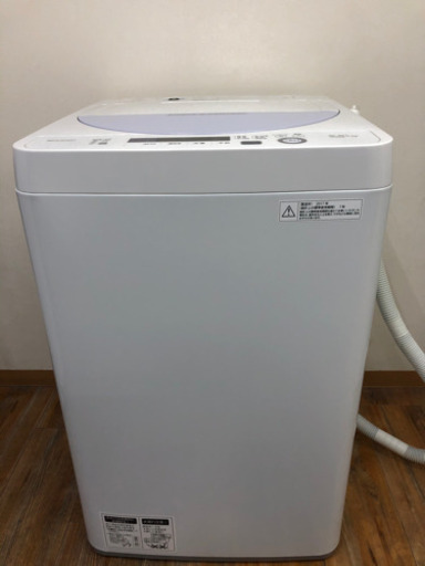 シャープ 全自動洗濯機 ES-GE5A-V 2017年製