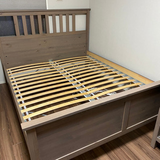 IKEA HEMNESクイーンサイズベッド