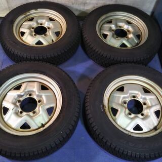冬 ジムニー純正【富山】ジムニー スズキ純正 グッドイヤー 日本製 スタッドレス 175/80R16 中古 4本 16インチ ラングラー IP/N