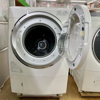 美品【 TOSHIBA 】東芝 マジックドラム 洗濯9.0㎏/乾燥6.0㎏ ドラム式洗濯機 世界初！汚れがつかない洗濯槽 TW-Z96X1R