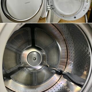 美品【 TOSHIBA 】東芝 マジックドラム 洗濯9.0㎏/乾燥6.0㎏ ドラム式洗濯機 世界初！汚れがつかない洗濯槽 TW-Z96X1R