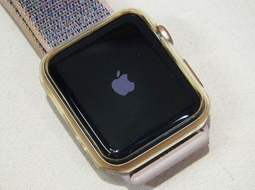 【苫小牧バナナ】アップル/Apple Watch Series 3 GPS+Cellularモデル 42mm MQKT2J/A ピンクサンドスポーツループ 中古 本体のみ 状態良好♪
