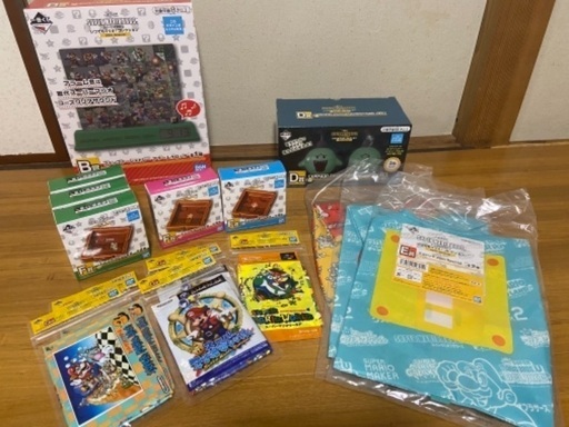 値下げ！マリオ一番くじ B賞、D賞他