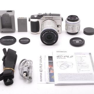 ◇極美品◇オリンパス OLYMPUS E-PL2 ダブルズームキット