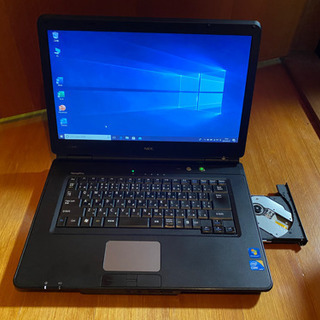 ノートパソコン　NEC PC-VK24LX-B. 新品SSD24...